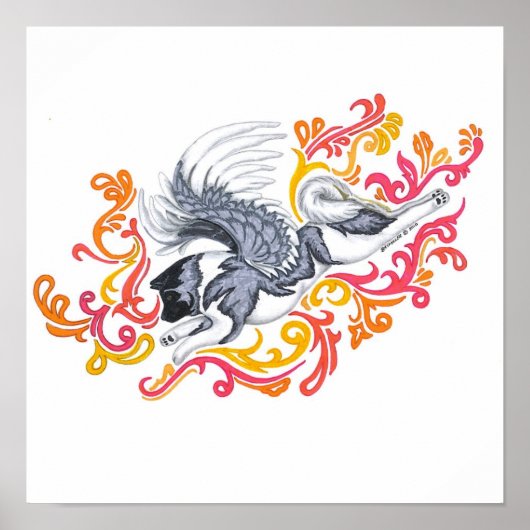 akita guardian spirit poster (Voorkant)