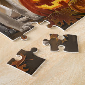 Akita Halloween Griezelen Legpuzzel (Zijkant)