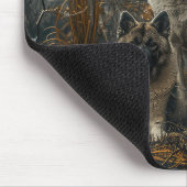 Akita Halloween Nacht Doggy Delight Muismat (Hoek)