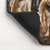 Akita Halloween Spooky Muismat (Hoek)