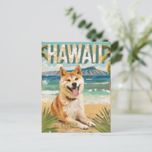 Akita Hawaii vakantie reizen Briefkaart
