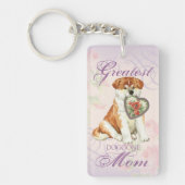 Akita Heart mama Sleutelhanger (Voorkant)