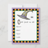 Akita Heksenuitnodiging (Achterkant)