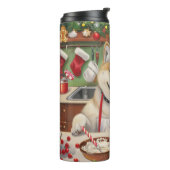 Akita Holiday Baking: Feestelijke Kerst Thermosbeker (Gedraaid links)