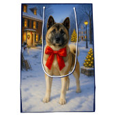 Akita Holiday Medium Cadeauzakje (Achterkant)