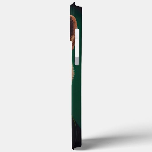 akita hond in St. Patrick's Day Dress Case-Mate iPhone Case (Achterkant / Links)