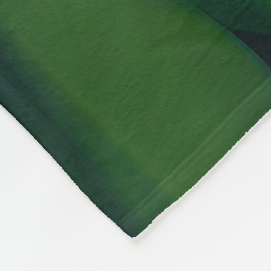 akita hond in St. Patrick's Day Dress Fleece Deken (Hoek)