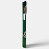 akita hond in St. Patrick's Day jurk Case-Mate iPhone Case (Achterkant / Rechts)