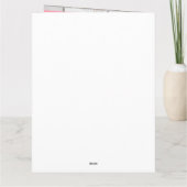 Akita-hond kusbank op Valentijnsdag Kaart (Achterkant)