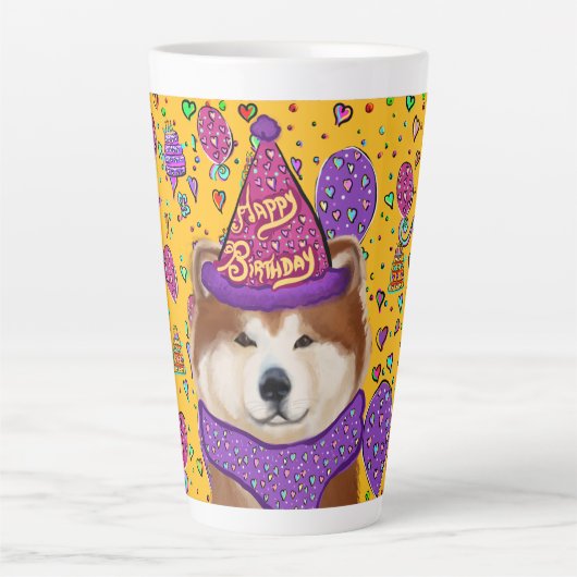 AKITA HOND LATTE MOK (Voorkant)