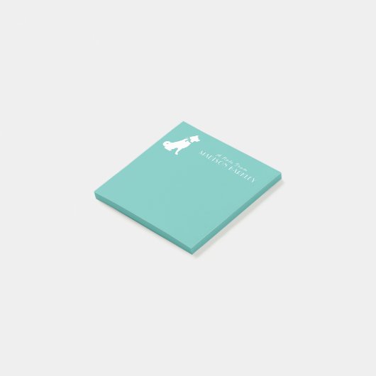 Akita-hond Puppy Post-it® Notes (Schuin)