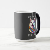 akita hond regenboog grappig mijn bont trots magische mok