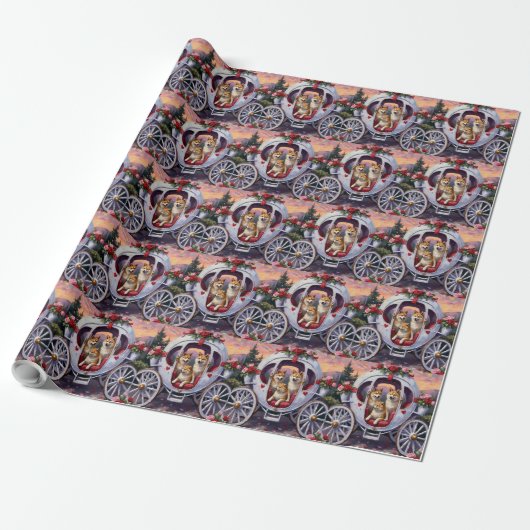 Akita-hond Valentijnsdag Cadeaupapier (Uitgerold)