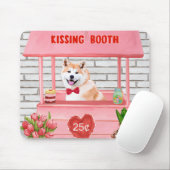 Akita-hond Valentijnsdag Kussenuitwisseling Muismat (Met muis)