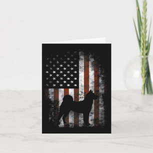 Akita Inu American Flag Patriotic , 4 juli Kaart