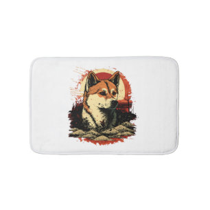 Akita Inu Dog Badmat