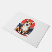 Akita Inu Dog Deurmat (Schuin)