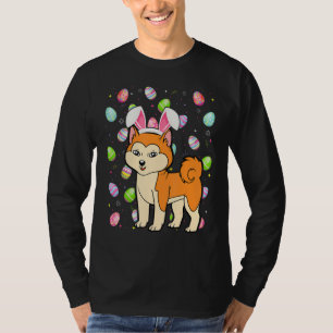 Akita Inu Dog Easter Funny Akita Inu Easter S T-shirt