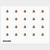 Akita Inu Dog Hart Sticker (Vel)
