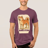 AKITA INU DOG T-Shirt (Voorkant)