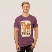 AKITA INU DOG T-Shirt (Voorkant volledig)