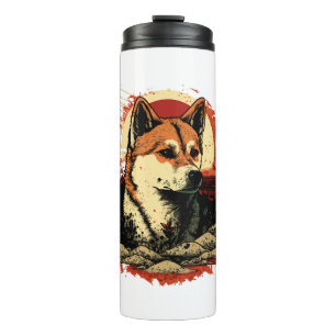 Akita Inu Dog Thermosbeker