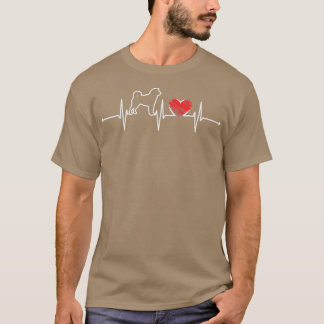 Akita Inu Heartbeat T-shirt