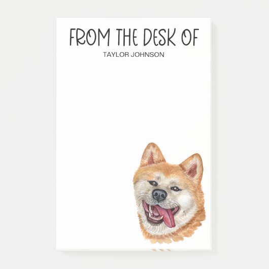 Akita Inu liefhebber Post-it® Notes (Voorkant)