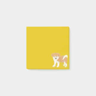 Akita inu post-it® notes