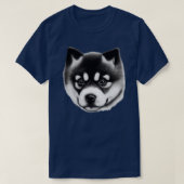 Akita Inu Puppy T-shirt (Design voorkant)