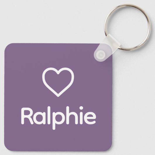 Akita Inu Rainbow Bridge Memorial Custom Sleutelhanger (Achterkant)