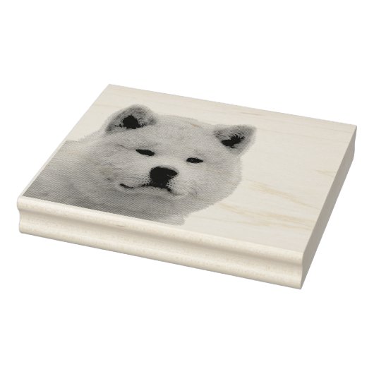 Akita Inu Rubberstempel (Stempel)