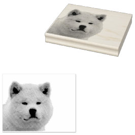 Akita Inu Rubberstempel