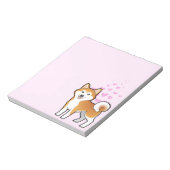 Akita Inu / Shiba Inu Love Notitieblok (Linkerzijde)