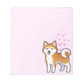Akita Inu / Shiba Inu Love Notitieblok (Voorkant)