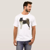 Akita inu shirt (Voorkant volledig)