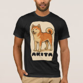 AKITA INU T-Shirt (Voorkant)