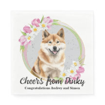 Akita Inu Trouwservetten Met Honden Foto