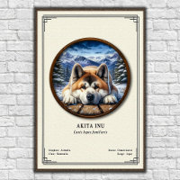 Akita Inu Zoölogische Serie