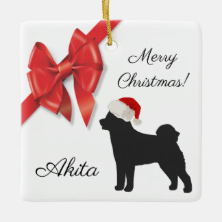 Akita Keramisch Ornament