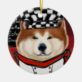 AKITA KERAMISCH ORNAMENT (Voorkant)