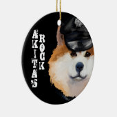 AKITA KERAMISCH ORNAMENT (Rechts)