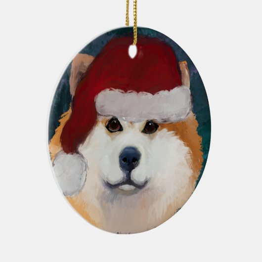 AKITA KERAMISCH ORNAMENT (Rechts)