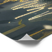 Akita Kerst Feestelijke reis Poster (Hoek)