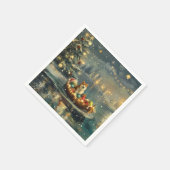 Akita Kerst Feestelijke reis Servet (Hoek)