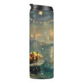 Akita Kerst Feestelijke reis Thermosbeker (Geroteerd rechts)