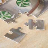 Akita Kerstbakfeest: Festieve Kerst Legpuzzel (Zijkant)
