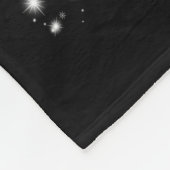 Akita kerstboom bedekt door Flashli Fleece Deken (Hoek)