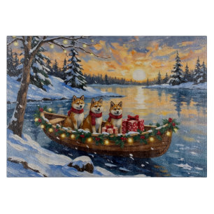 Akita Kerstboot Vakantie Snijplank
