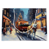 Akita Kerstfeest Seizoen Groot Cadeauzakje (Voorkant)